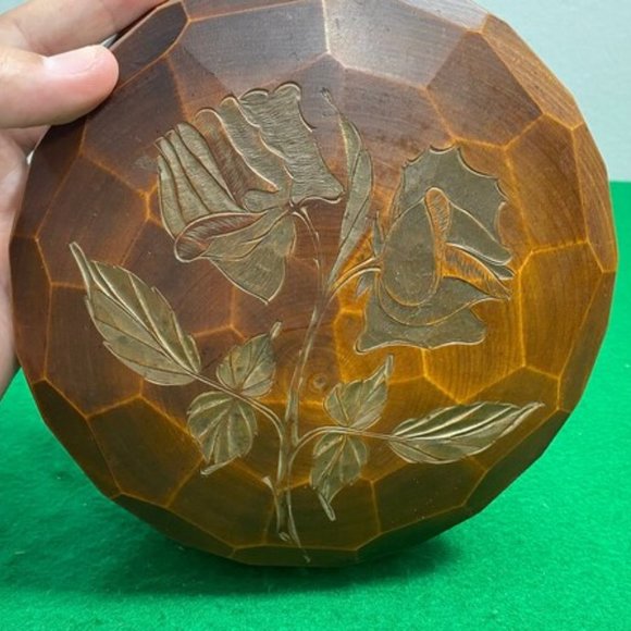 Vintage Wooden Box, Keepsake Box, Wooden Treasure Box, Trinket Box, Memory Box, - Picture 4 of 10